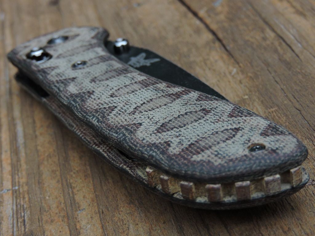 Polishing micarta scales?